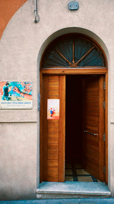 Entrada Escuela de dibujo y pintura Sanagustin – Entrada Entrada Escuela de dibujo y pintura Sanagustin - Entrada